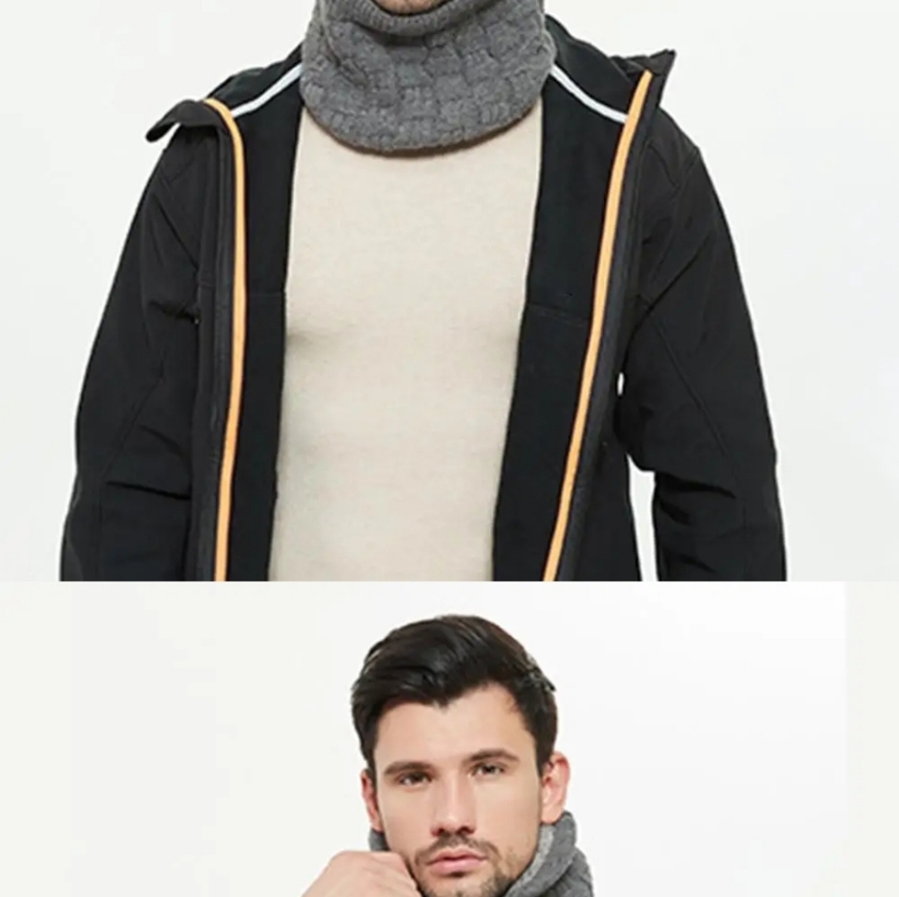 NEW Heated Winter Gator Neck Scarf Headband Facemask - Picture 13 of 15